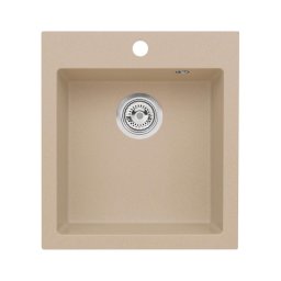 Chiuvetă de bucătărie ALVEUS 1133431 CORTINA 50x45 cm bej