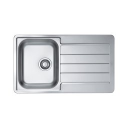 ALVEUS 1065560 - Chiuvetă de bucătărie LINE 86 x 50 cm, oțel inoxidabil satinat