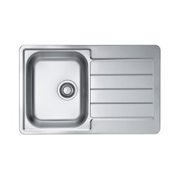 Chiuvetă de bucătărie ALVEUS LINE 79 x 50 cm, inox satinat - 1069147