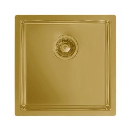 Chiuvetă de bucătărie ALVEUS 1103381 QUADRIX 45x45 cm bronz