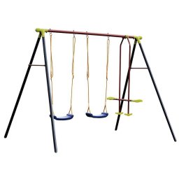 Set leagane copii cu 2 scaune si 1 leagan tandem - 2 m
