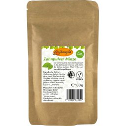 Pasta de dinti pudra cu menta fara flour refill, 100g, Birkengold