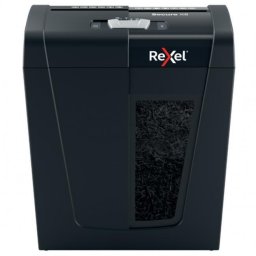 Distrugator documente SECURE X8 8 coli P4 cross-cut 14L Negru