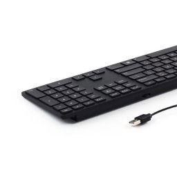 Tastatura Matias Keyboard PC backlight RGB aluminum Black