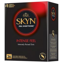 Manix SKYN Intense Fell - prezervative vegane fără latex - 36 bucăți