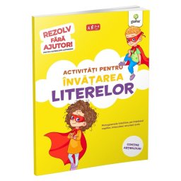 Activitati pentru invatarea literelor • 3-5 ani