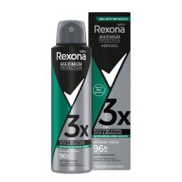 Rexona Spray deodorant barbati 150 ml Maximum Protection Intense Fresh