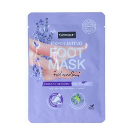 Sence Beauty Masca hidratanta pentru picioare 40 g Exfoliating intensive