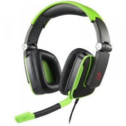 Casti Tt eSPORTS CONSOLE One, Gaming pentru PC, Xbox 360 si PlayStation 3, Negru/verde