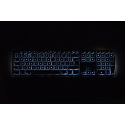 Tastatura Matias Keyboard aluminum Mac backlight RGB Silver