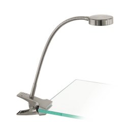 Lampă LED de masă cu clemă Eglo 54648 LED/4,5W/230V 3000K crom mat
