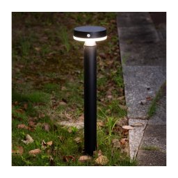Lampă solară LED GWINEA LED/4,5W/3,7V 2000 mAh, 50 cm, IP44, negru