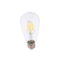 Bec E27 cu filament tip para LED 8W lumina rece
