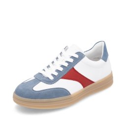 Pantofi dama sport, piele naturala, D2C01-80, multicolor