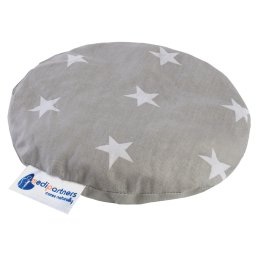 Medi Partners Children's cherry seed thermofor - White stars on gray