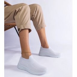 D/CEO White trainers Justar
