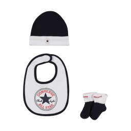 CONVERSE Set albastru închis / roșu / alb