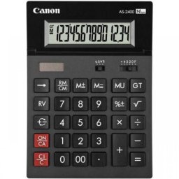 Calculator birou Canon AS120 II, 12 digits, 29 keys, dual power, M+, M-,RM/CM.
