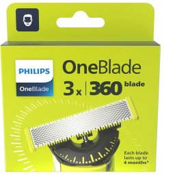 Rezerva aparat ras PHILIPS Oneblade 360 QP430/50, 3 buc