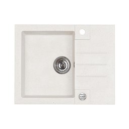 Chiuvetă de bucătărie ALVEUS 1090947 ROCK 59,5x47,5 cm alb