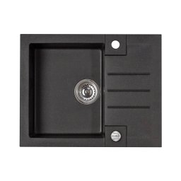 Chiuvetă de bucătărie ALVEUS 1090951 ROCK 59,5x47,5 cm negru