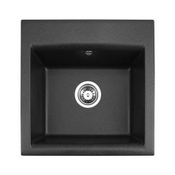 Chiuvetă de bucătărie ALVEUS 1149113 GEM 50x50 cm negru