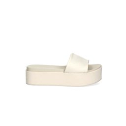 CALVIN KLEIN Sandale Flatform Sandal Slide In Nylon YW0YW01791 AEO triple turtle dove