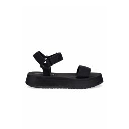 CALVIN KLEIN Sandale Sandal Velcro Webbing Mg YW0YW01693 0GJ triple black