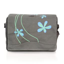 LAMONZA Geanta umar GRAFFITI 36X10X27 CM GRI/ ALBASTRU ProVoyage Vacation
