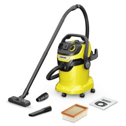 Aspirator Umed / Uscat Karcher WD 5 P V-25/5/22 (1.628-306.0) Capacitate 25L 1100W Galben/Negru
