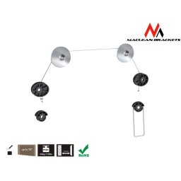 MC-557 Extra Slim 32-70" 50kg Argintiu