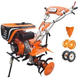 Motosapatoare RURIS 651KSD, 6 CP, roti cauciuc 4.00-8, rarita, roti metalice 400 fara manicot,