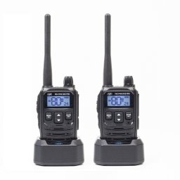 Kit 2 statii radio portabile PNI PMR R45 PRO 446MHz, 0.5W, 99CH programabile, 16 PMR, VOX, TOT, BCL, Scan, Roger Beep