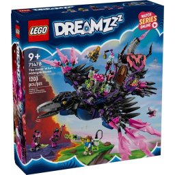LEGO® DREAMZzz 71478 - Corbul de la miezul noptii al vrajitoarei din Never