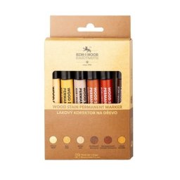 Set 6 markere permanente pentru MOBILA sau PIELE