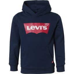 Levi's Kids Bluză de molton albastru închis / roșu carmin