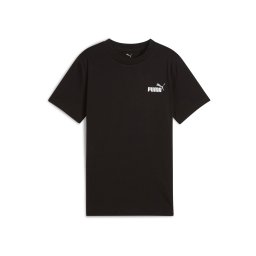 PUMA Tricou 'ESS No. 1' negru / alb