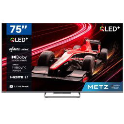 Televizor Metz QLED 75MQE8000Z 75inch 4K Ultra HD Smart Wi-Fi Negru
