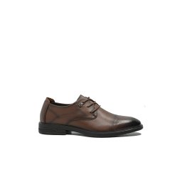 Pantofi bărbați Mels stil derby, maro, din piele naturală FNX16233-43 EU