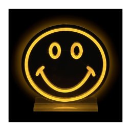 2Kids Toys - Decorațiune de masă neon LED, 5W, USB, față zâmbitoare