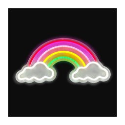 2Kids Toys - Neon decorativ de perete LED/5W/USB curcubeu cu nori