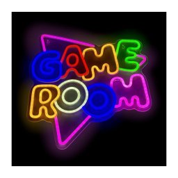 2Kids Toys - Decorațiune neon LED de perete, 5W, USB pentru camera de joacă