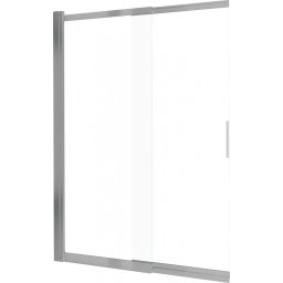 PRIZMA – Paravan de baie 100x140 cm KTJ_F73R Finisaj: oțel periat
