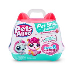 Plus interactiv animalut vorbitor pets alive pet shop in pijamale 9532