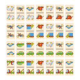 Joc domino vehicule, viga