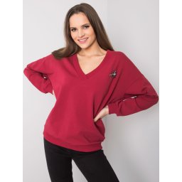 Sweatshirt-RV-BL-7370.78P-burgundy