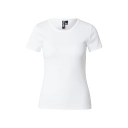 PIECES Tricou 'PCMay' alb