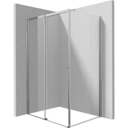 KERRIA PLUS Cabină de duș, rectangulară, 100x90 cm KKN0P10S09 Finisaj: cromat
