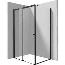 KERRIA PLUS Cabină de duș, rectangulara, 120x90 cm KKNNP12S09 Finisaj: nero