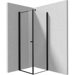 KERRIA PLUS Cabină de duș, pătrata, 90x90 cm KKNNW09S09 Finisaj: nero